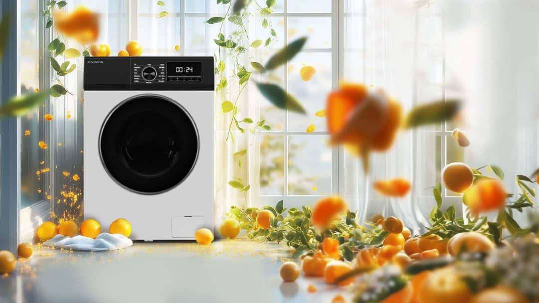 لباسشویی 8 کیلویی ایکس ویژن 1200 دور - تصویر 2